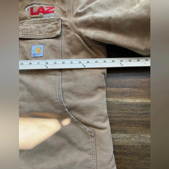 Carhartt Loose Firm Duck Insulated Coat 44R - Picture 10 of 11